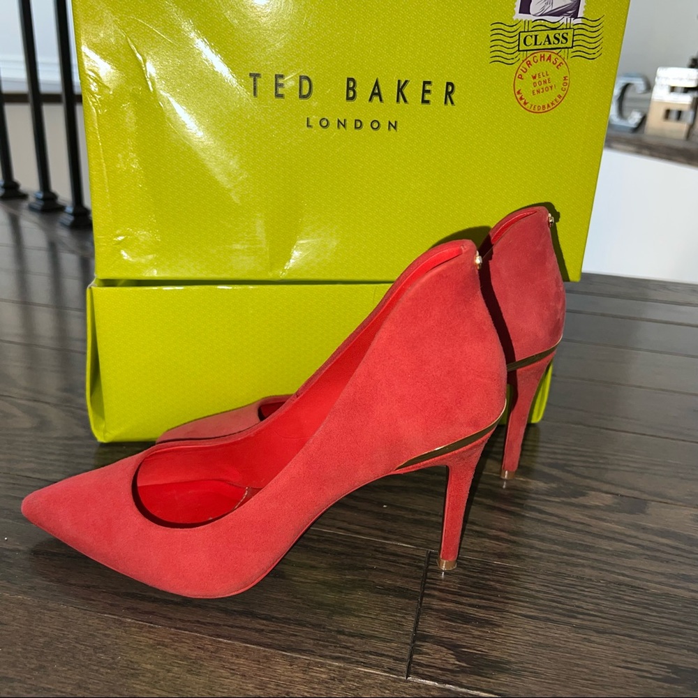 TED BAKER RED HEELS